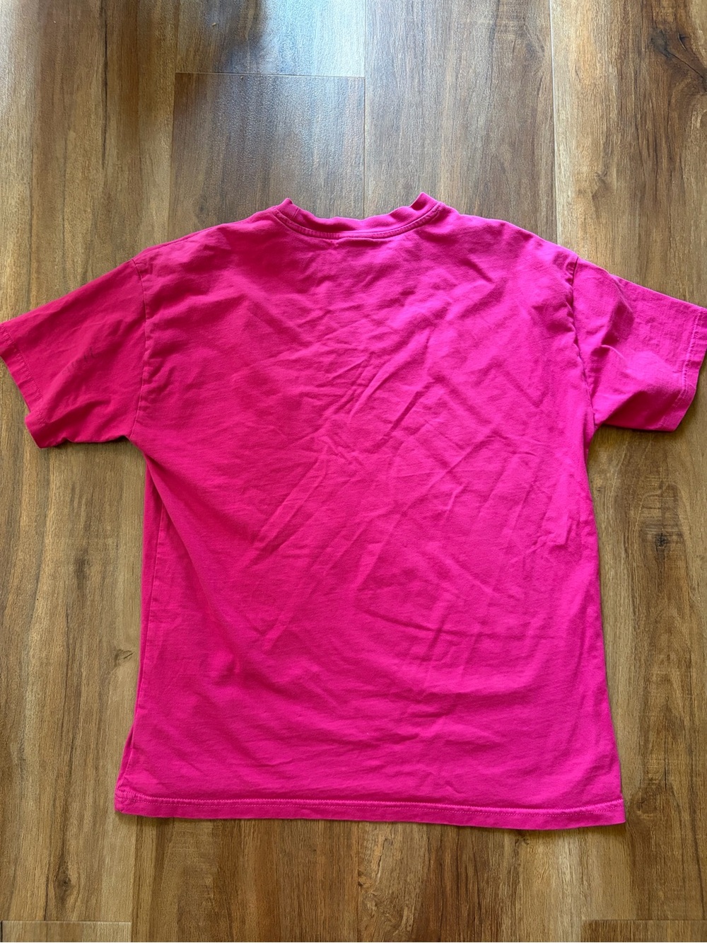 Gymshark Pink Magenta Logo Tee Athletic Workout Training Gym Casual Athleisure - Picture 6 of 9